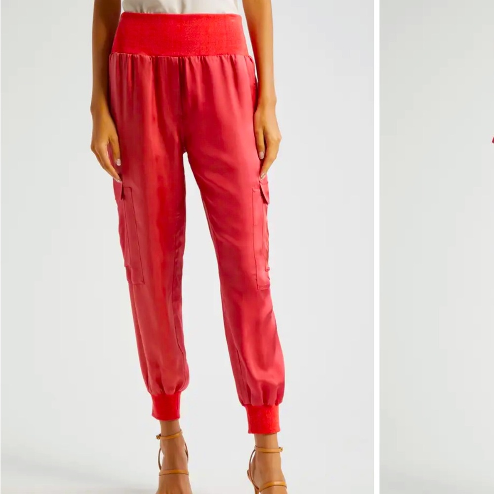 Cinq a sept orange pants Small
